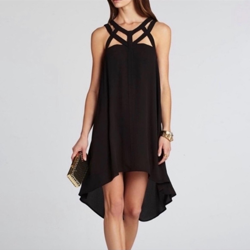 BCBG black minidress sz S